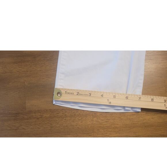 Tory Burch Women’s Ivory Cropped Chino Pants Size 28 Mid Rise Straight Leg GUC - Picture 12 of 14
